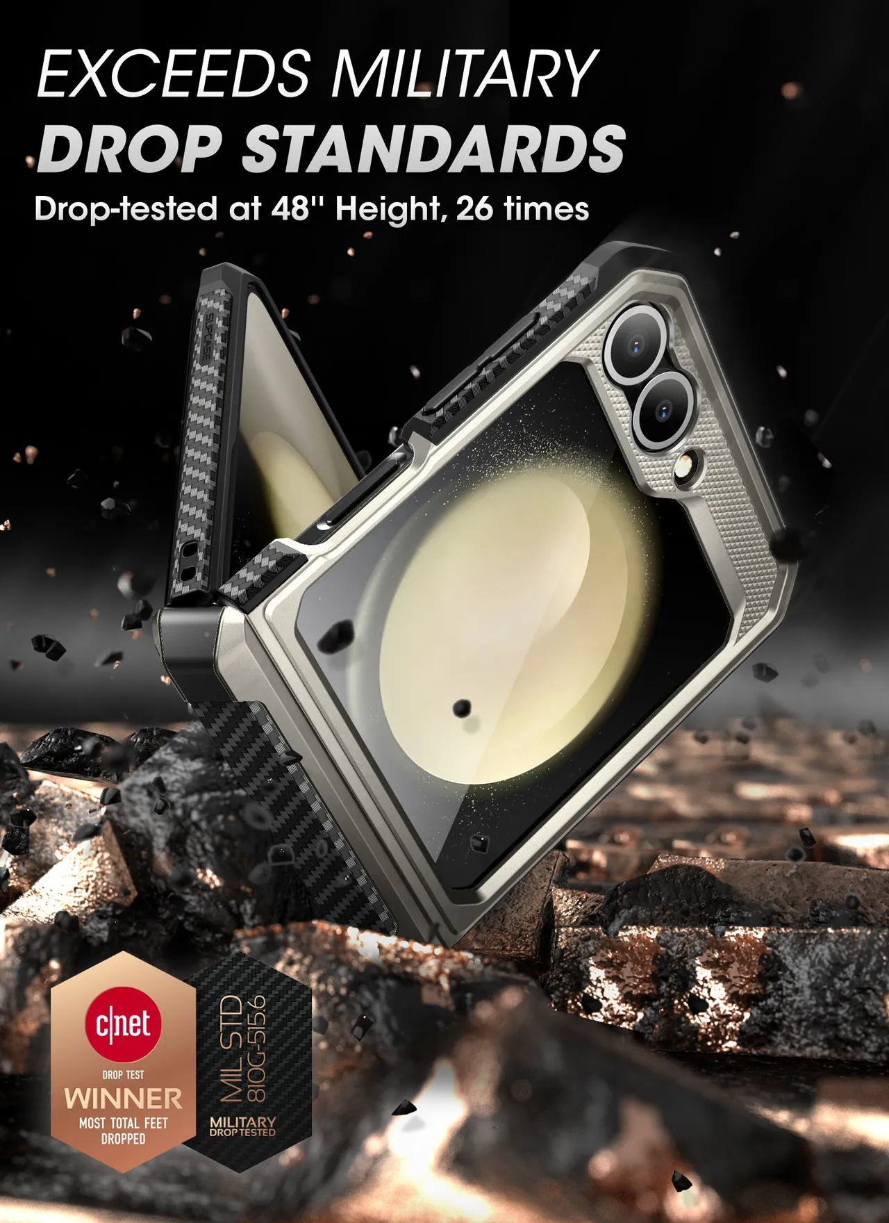 Worth Every Penny Galaxy Z Flip6 Unicorn Beetle PRO Rugged Case with Belt Clip-Titan Gray  Almost Sold Out!