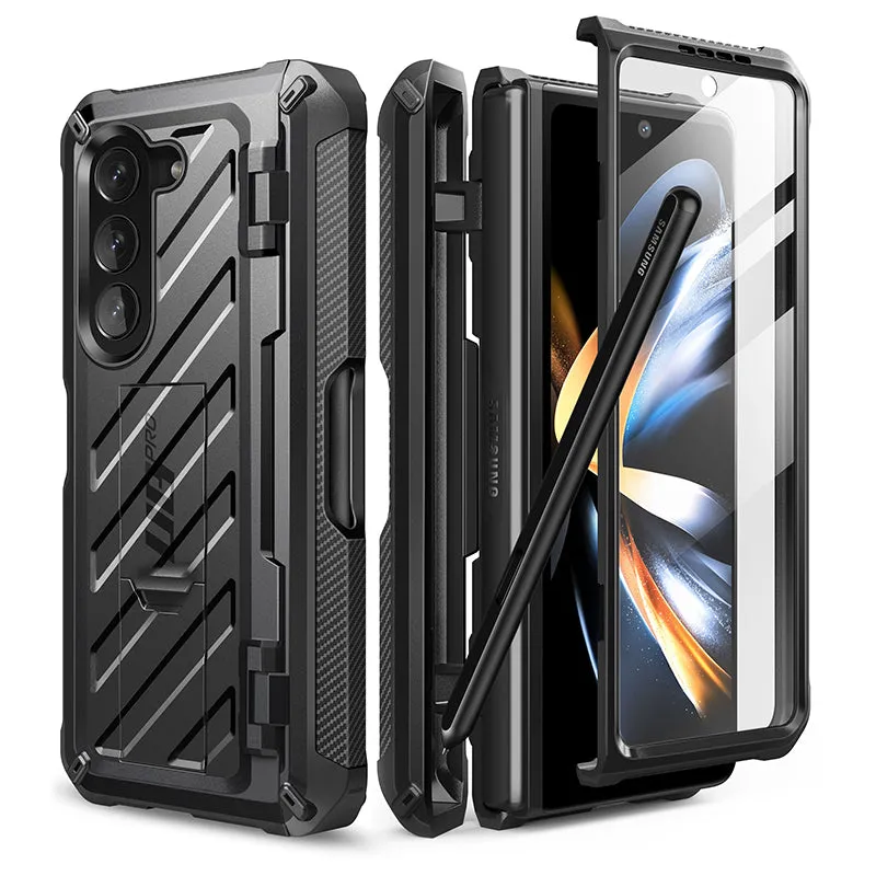 Worth Every Penny Galaxy Z Fold5 Unicorn Beetle PRO Rugged Case with S-Pen Holder-Black  Almost Sold Out!