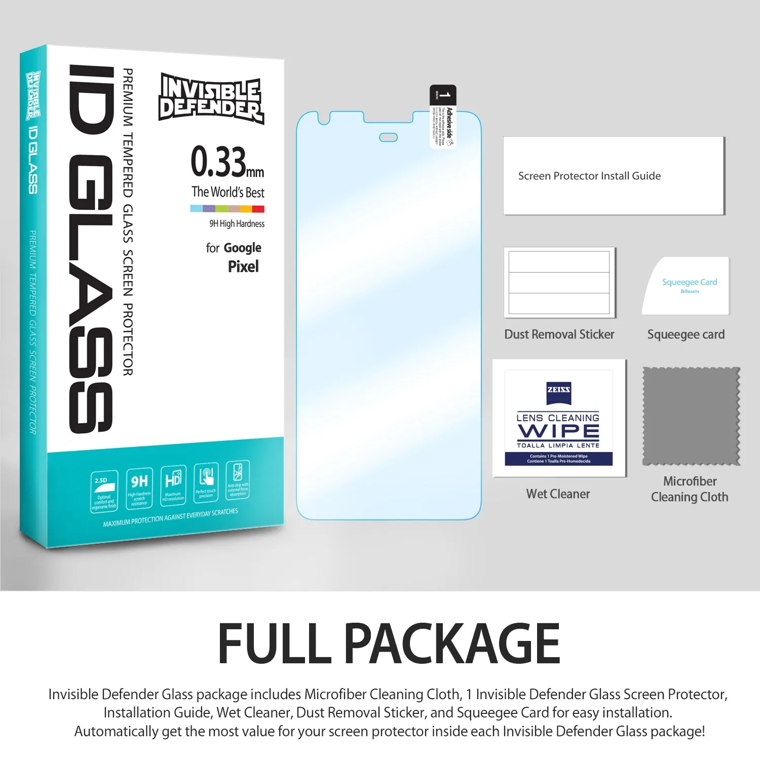 Worth Every Penny Google Pixel Screen Protector | Invisible Defender Glass  Ends Soon!