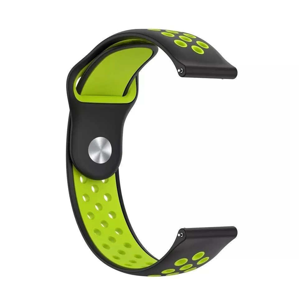 Worth Every Penny Huawei Watch 3 (Pro) Sport Strap (Black/Green)  Ends Soon!