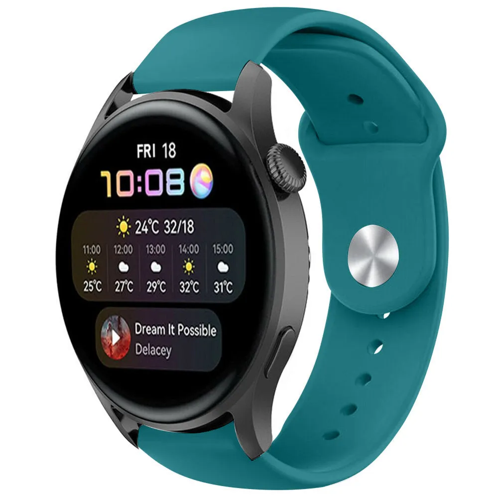 Worth Every Penny Huawei Watch 3 (Pro) Sport Strap (Green-Blue)  Ends Soon!