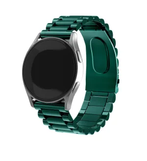 Worth Every Penny Huawei Watch 3 (Pro) Steel Strap (Green)  Stylish & Comfortable