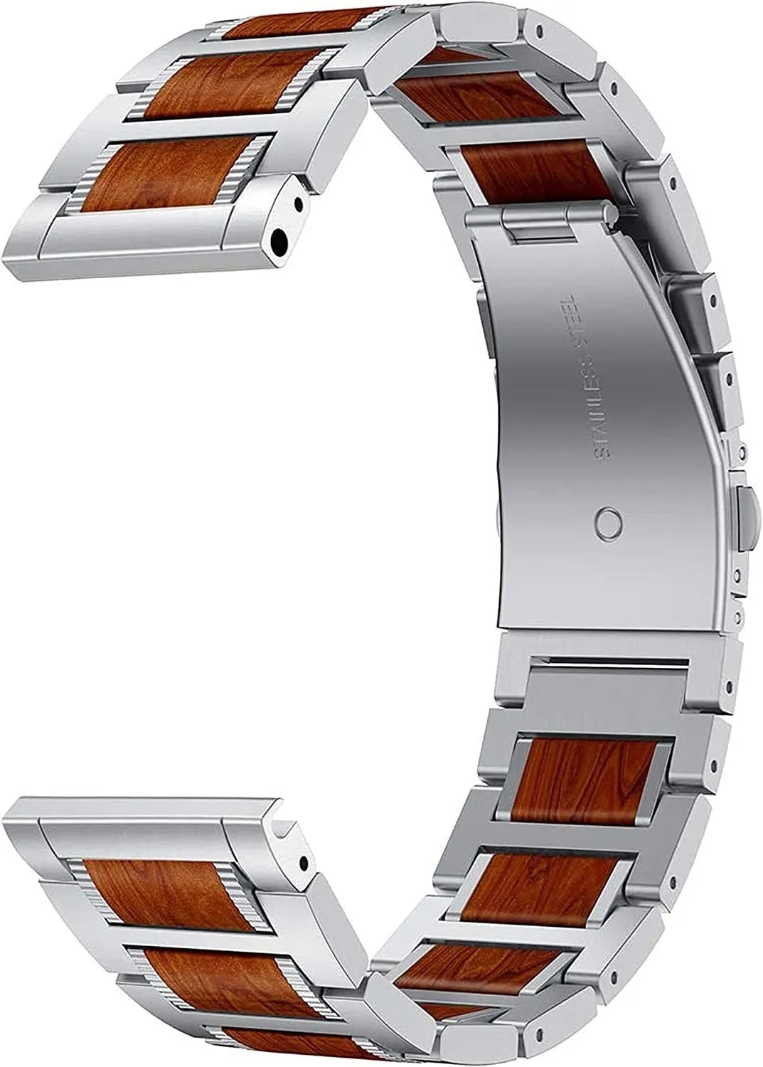 Worth Every Penny Huawei Watch 3 (Pro) Wood/Steel Strap (Silver)  Limited Availability!