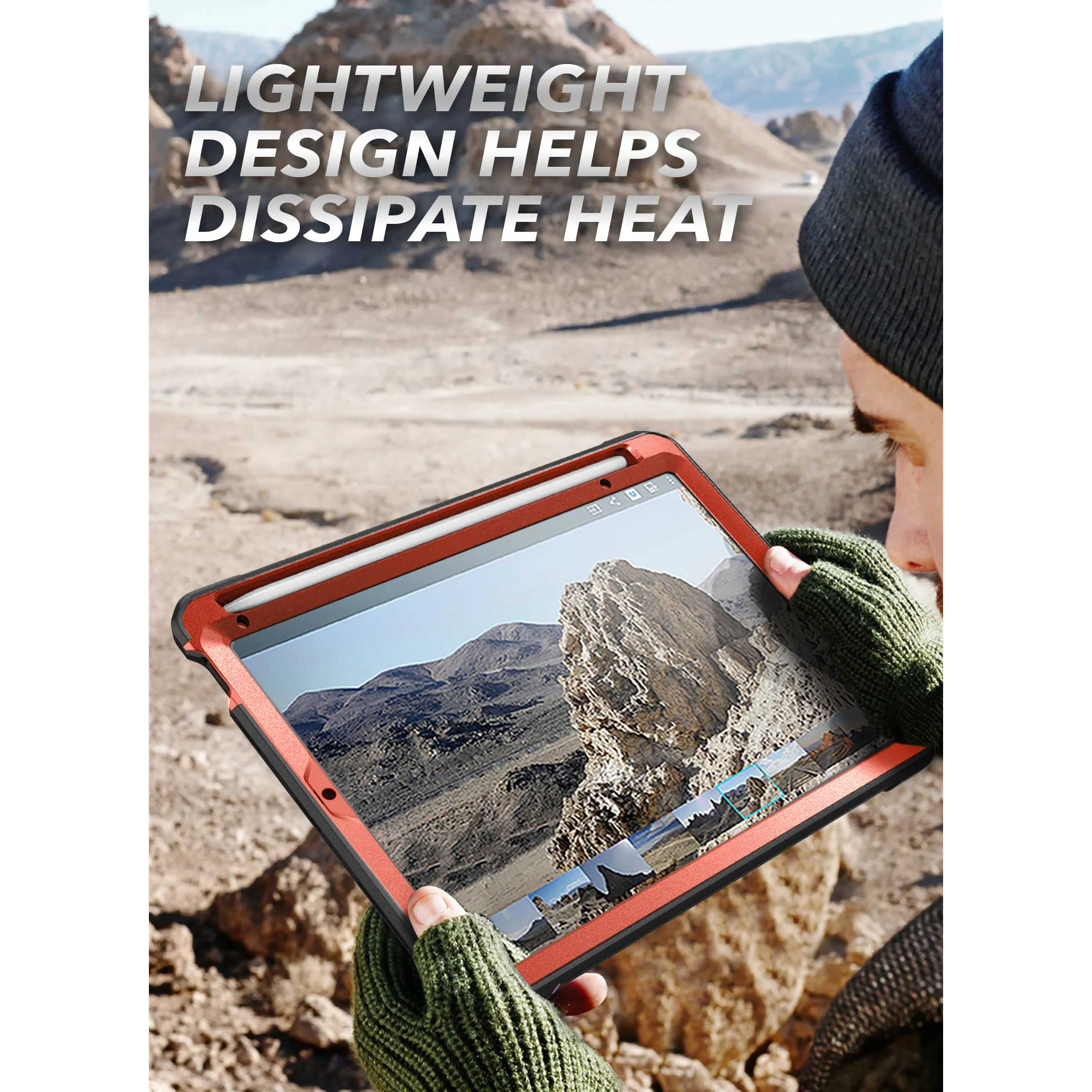 Worth Every Penny iPad mini 6 Unicorn Beetle PRO Shockproof Rugged Case-Metallic Red  Limited Stock!