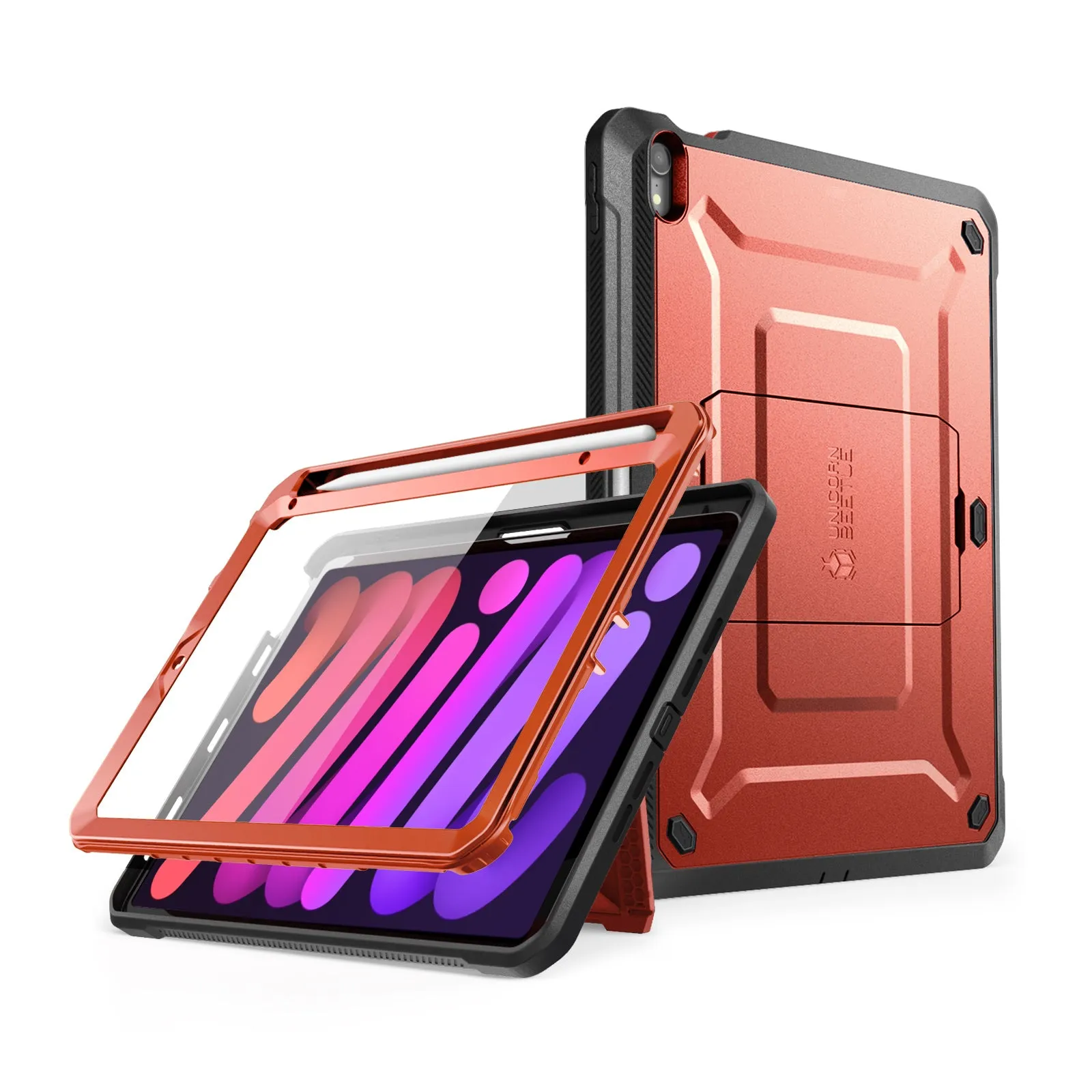 Worth Every Penny iPad mini 6 Unicorn Beetle PRO Shockproof Rugged Case-Metallic Red  Limited Stock!