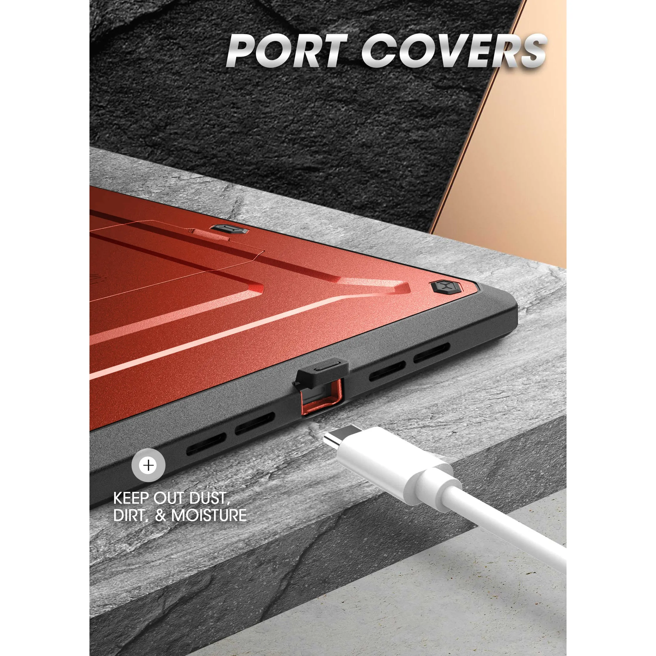 Worth Every Penny iPad mini 6 Unicorn Beetle PRO Shockproof Rugged Case-Metallic Red  Limited Stock!