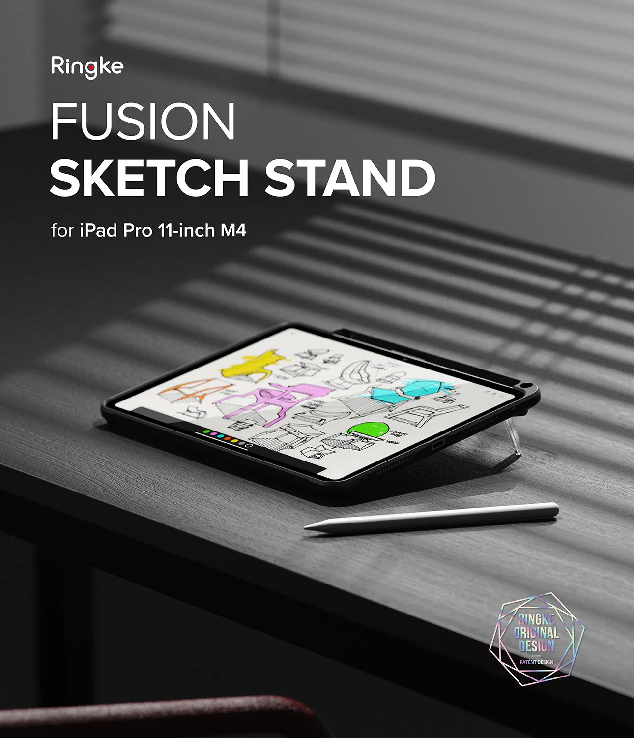 Worth Every Penny iPad Pro 11" (M4) Case | Fusion Sketch Stand  Today Only!