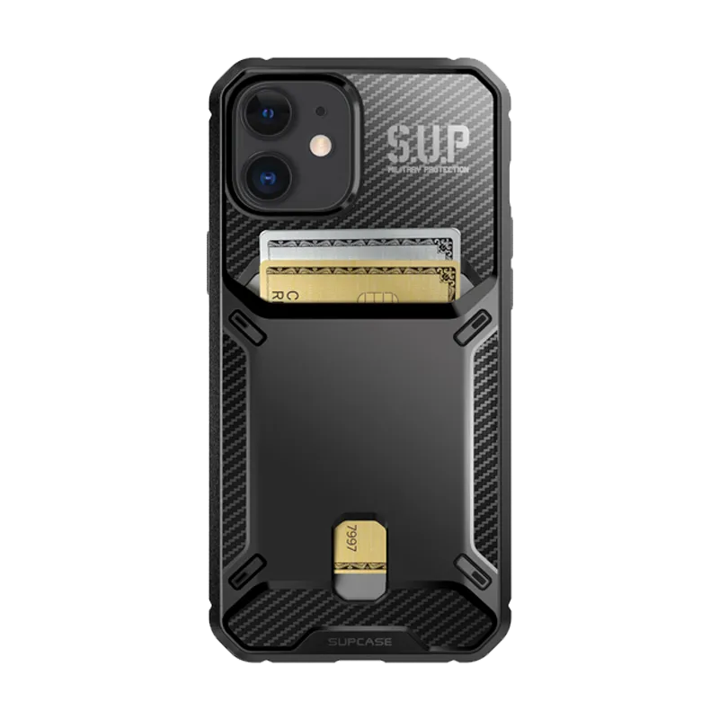 Worth Every Penny iPhone 12 mini 5.4 inch Unicorn Beetle Vault Wallet Case-Black  Limited Availability!