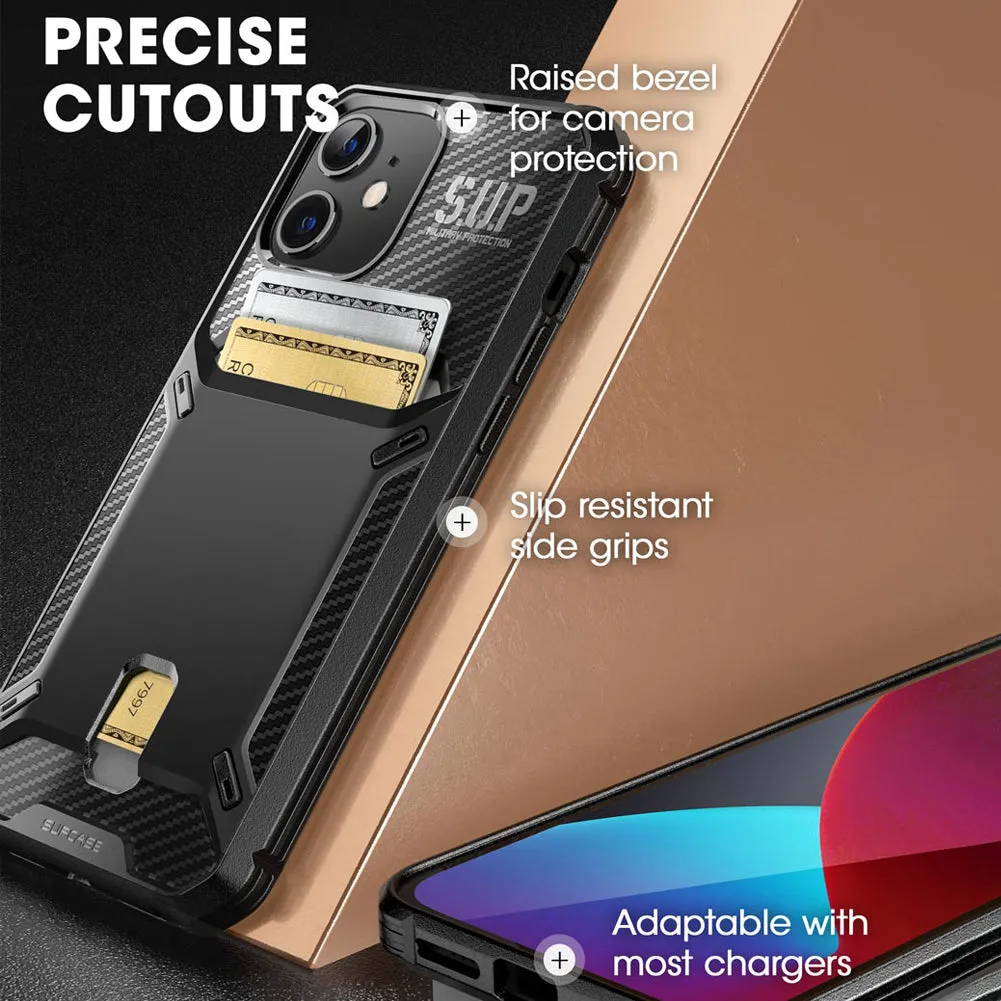 Worth Every Penny iPhone 12 mini 5.4 inch Unicorn Beetle Vault Wallet Case-Black  Limited Availability!