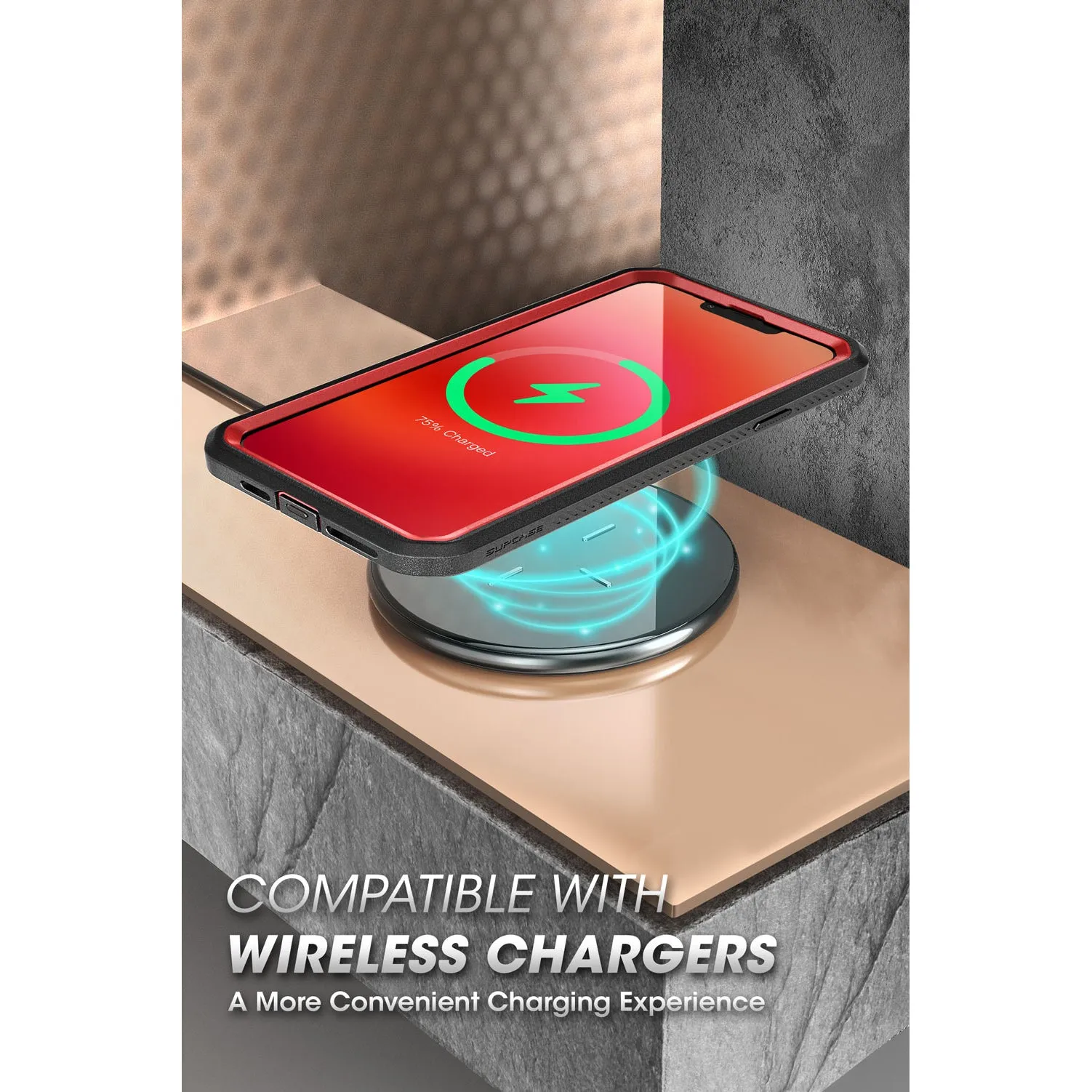 Worth Every Penny iPhone 13 Pro Max 6.7 inch Unicorn Beetle Pro Rugged Case-Metallic Red  Today Only!