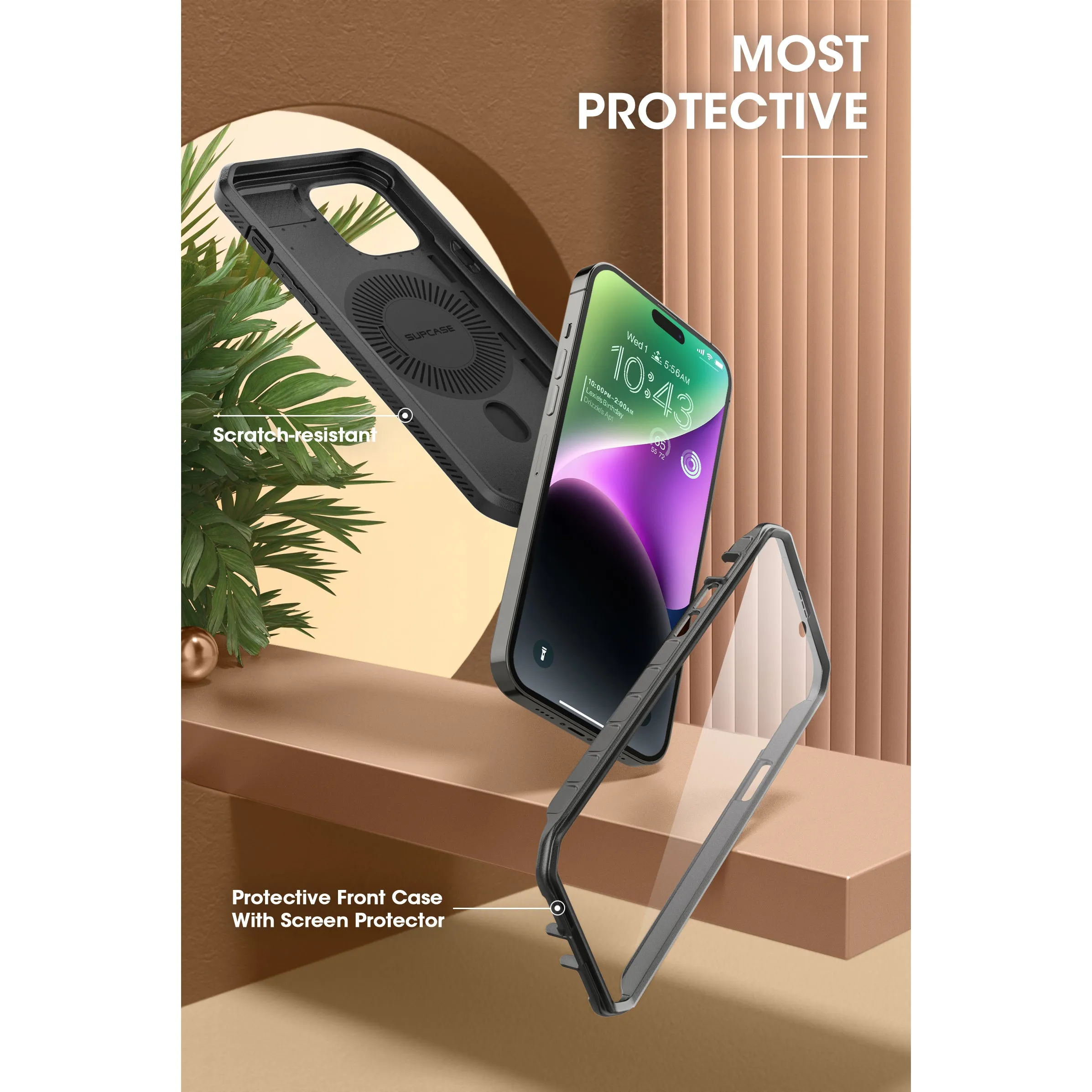 Worth Every Penny iPhone 15 Plus 6.7 inch Unicorn Beetle PRO MAG Rugged MagSafe Case-Gun Metal  Limited Release!