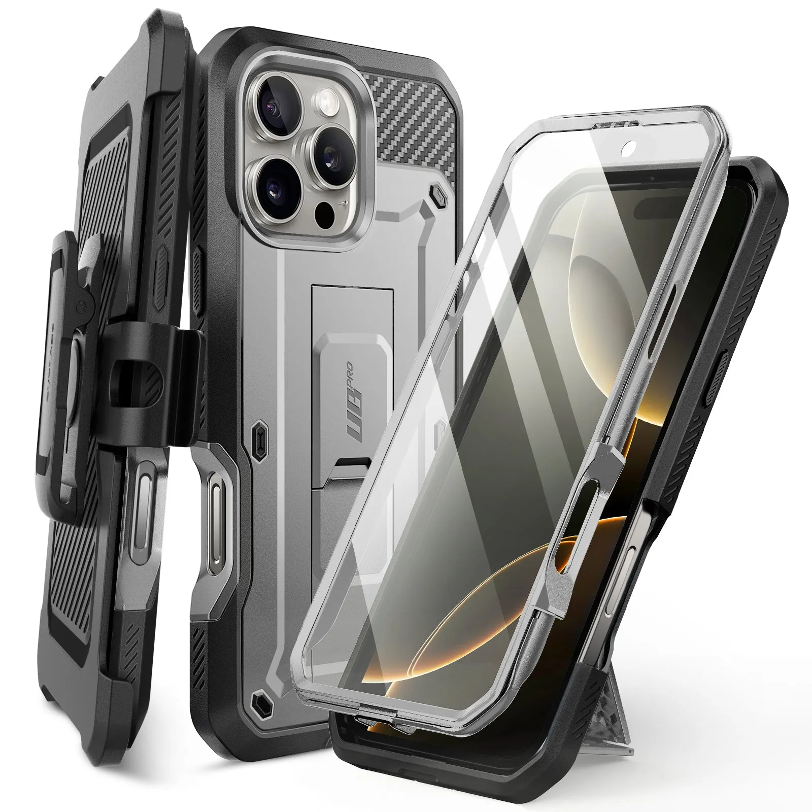 Worth Every Penny iPhone 16 Pro Max 6.9 inch Unicorn Beetle PRO Rugged Case-Titan Gray  Dont Miss Out!