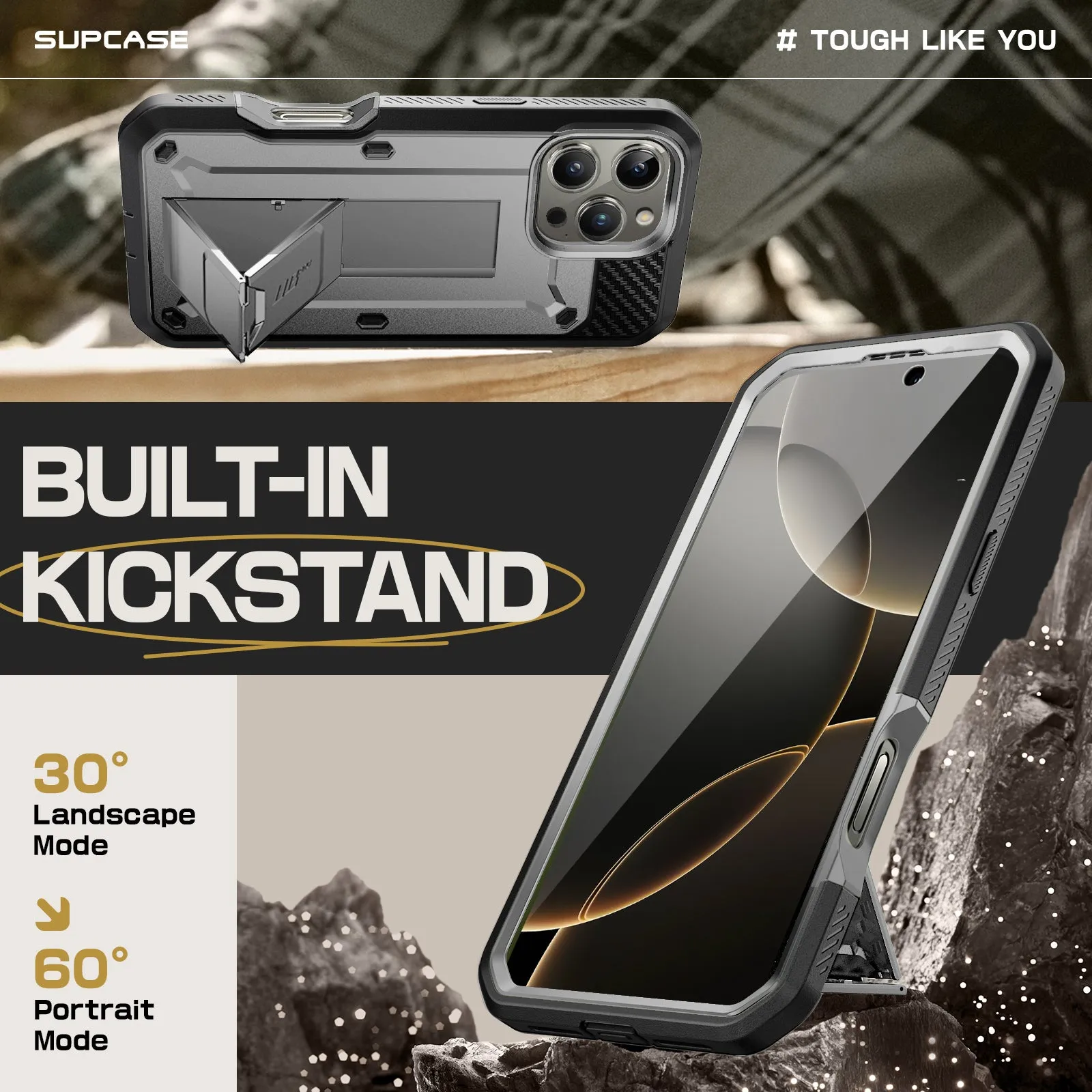 Worth Every Penny iPhone 16 Pro Max 6.9 inch Unicorn Beetle PRO Rugged Case-Titan Gray  Dont Miss Out!