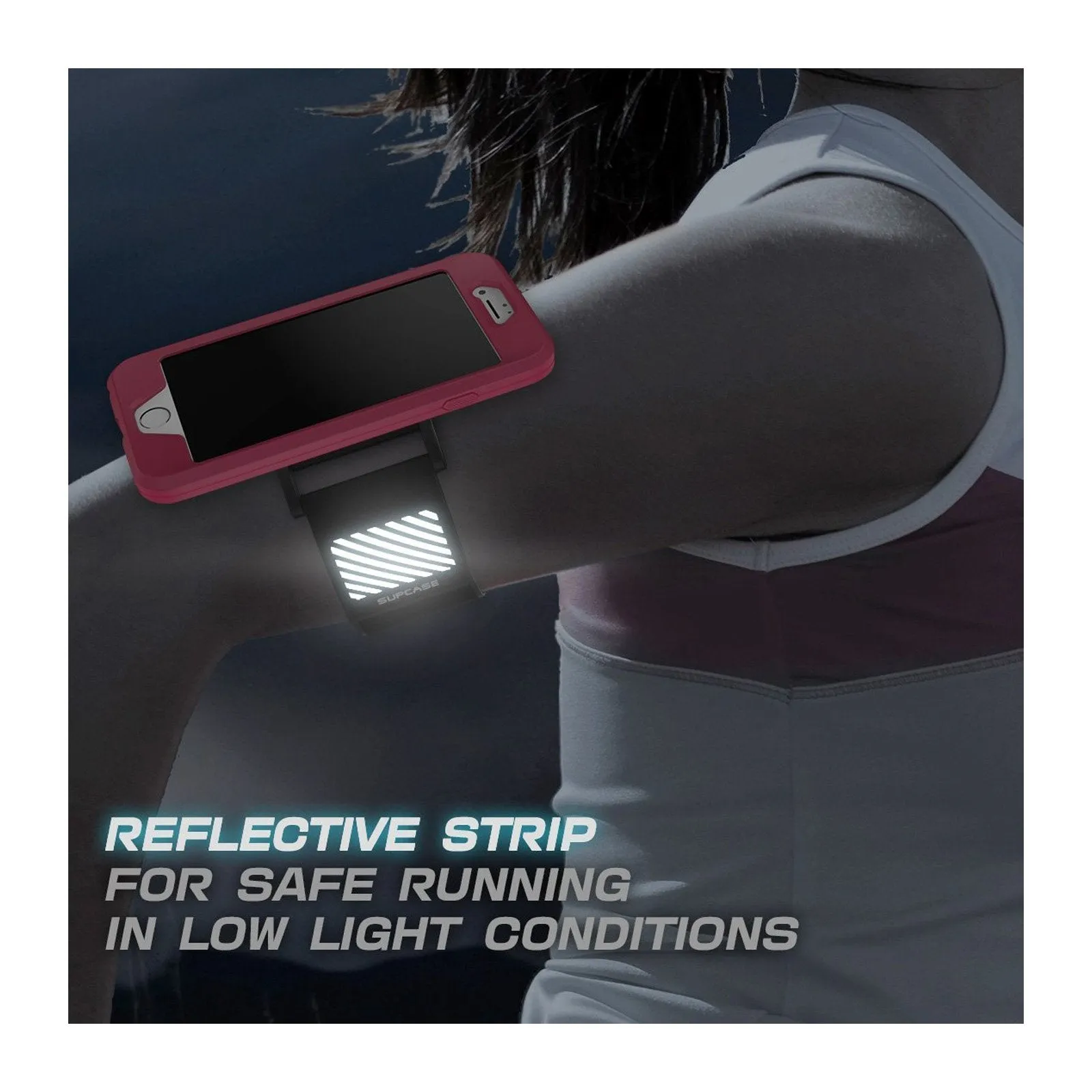 Worth Every Penny iPhone 8 Athletic Armband-Pink  Last Few Pieces!