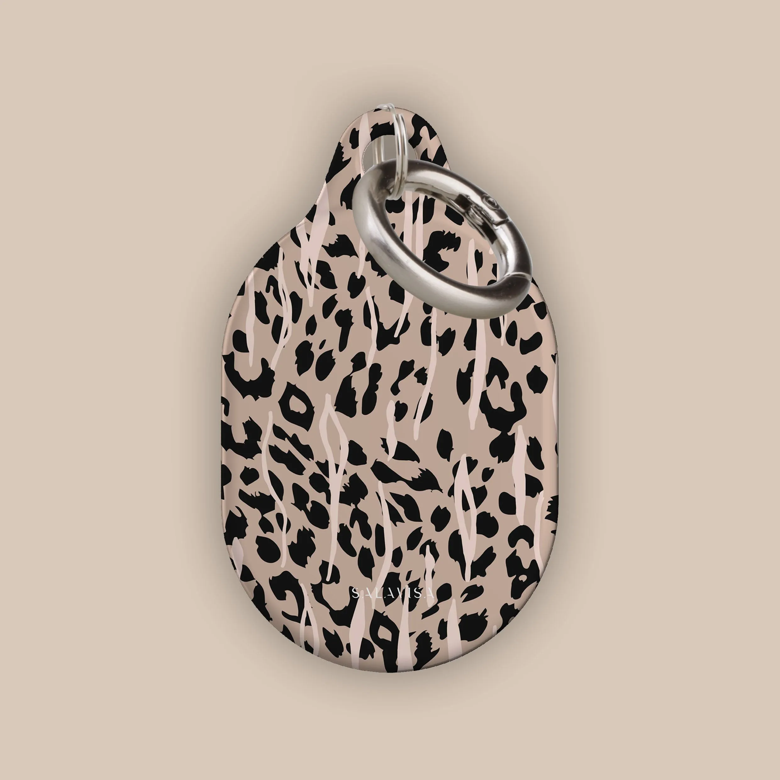 Worth Every Penny Leopard Skin AirTag Holder  Stylish & Comfortable