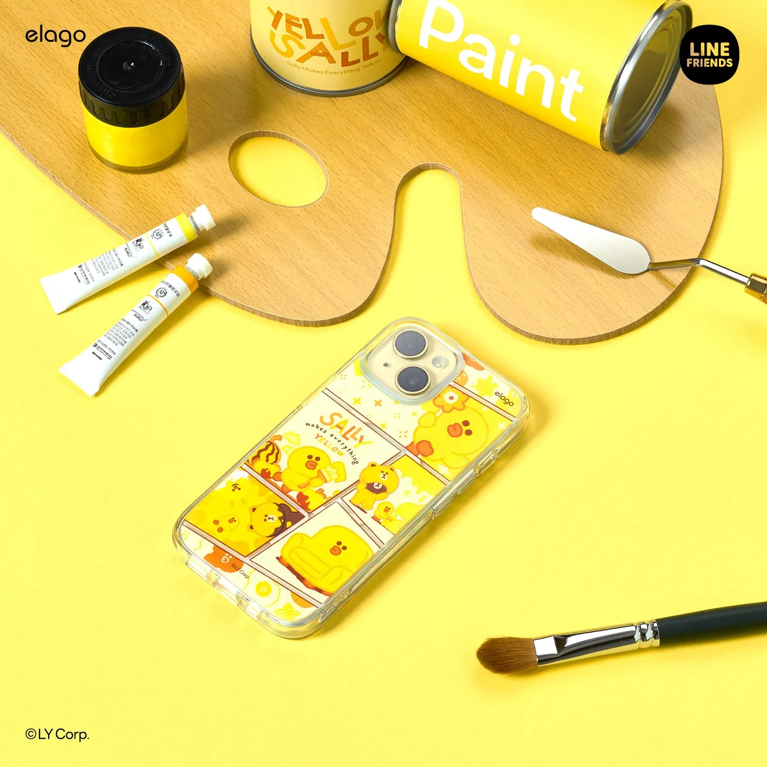 Worth Every Penny LINE FRIENDS | elago MagSafe Yellow Sally Case for iPhone 15 Pro  Going Fast!