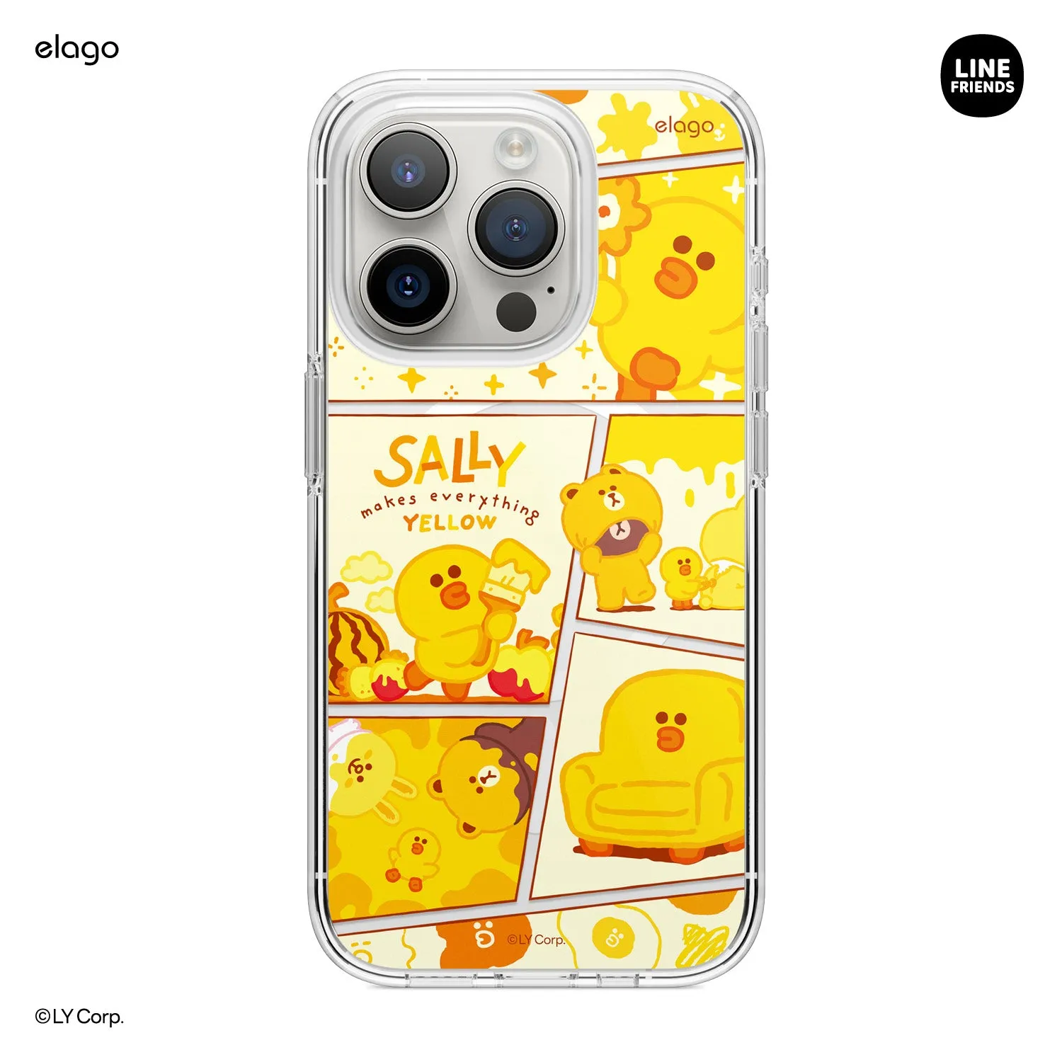 Worth Every Penny LINE FRIENDS | elago MagSafe Yellow Sally Case for iPhone 15 Pro  Going Fast!