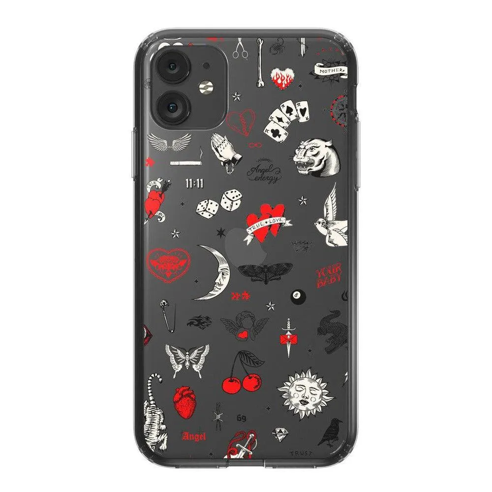 Worth Every Penny Not a Phase | Clear Flash Tattoo Case  Limited Availability!