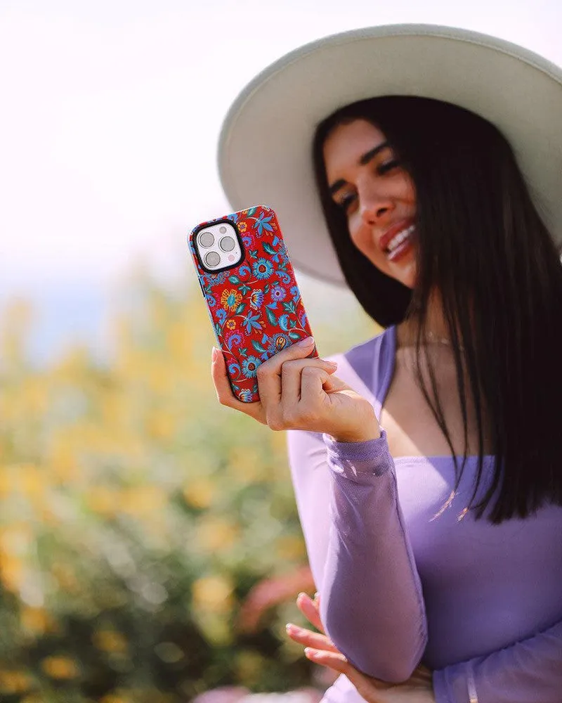 Worth Every Penny Painted Flowers | Frida Kahlo Floral Case  Dont Miss Out!