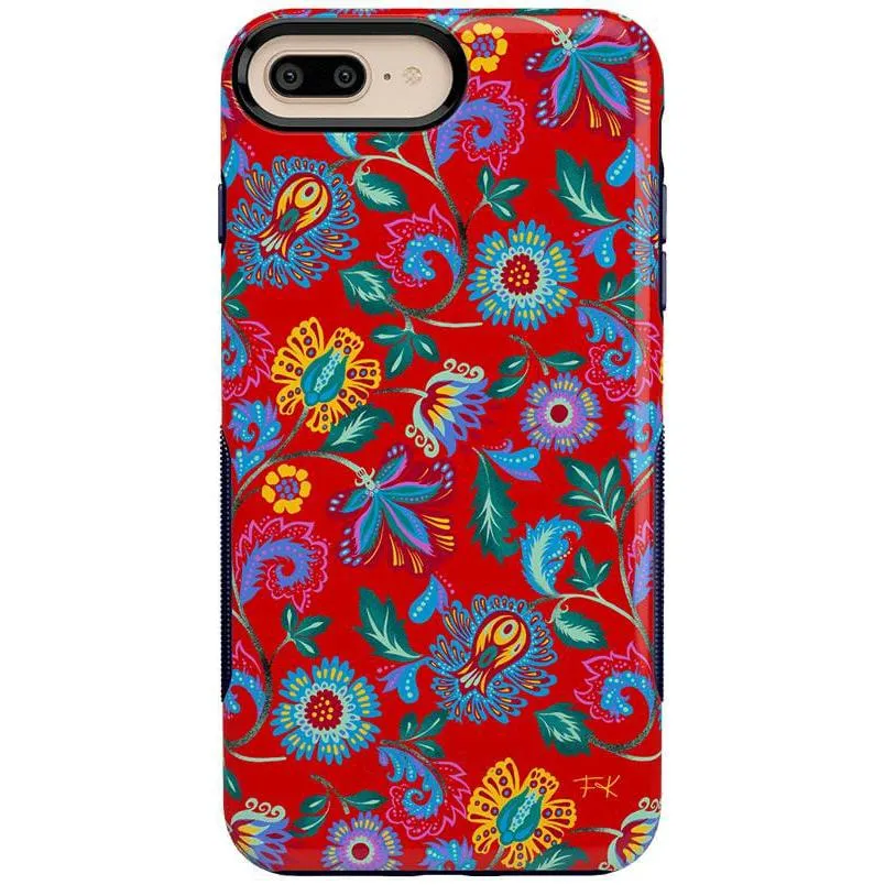 Worth Every Penny Painted Flowers | Frida Kahlo Floral Case  Dont Miss Out!