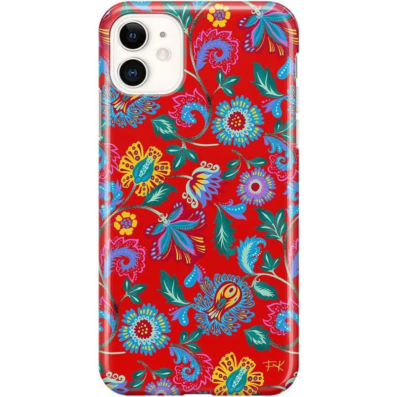 Worth Every Penny Painted Flowers | Frida Kahlo Floral Case  Dont Miss Out!