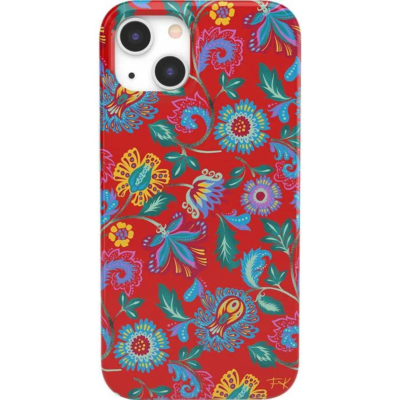 Worth Every Penny Painted Flowers | Frida Kahlo Floral Case  Dont Miss Out!