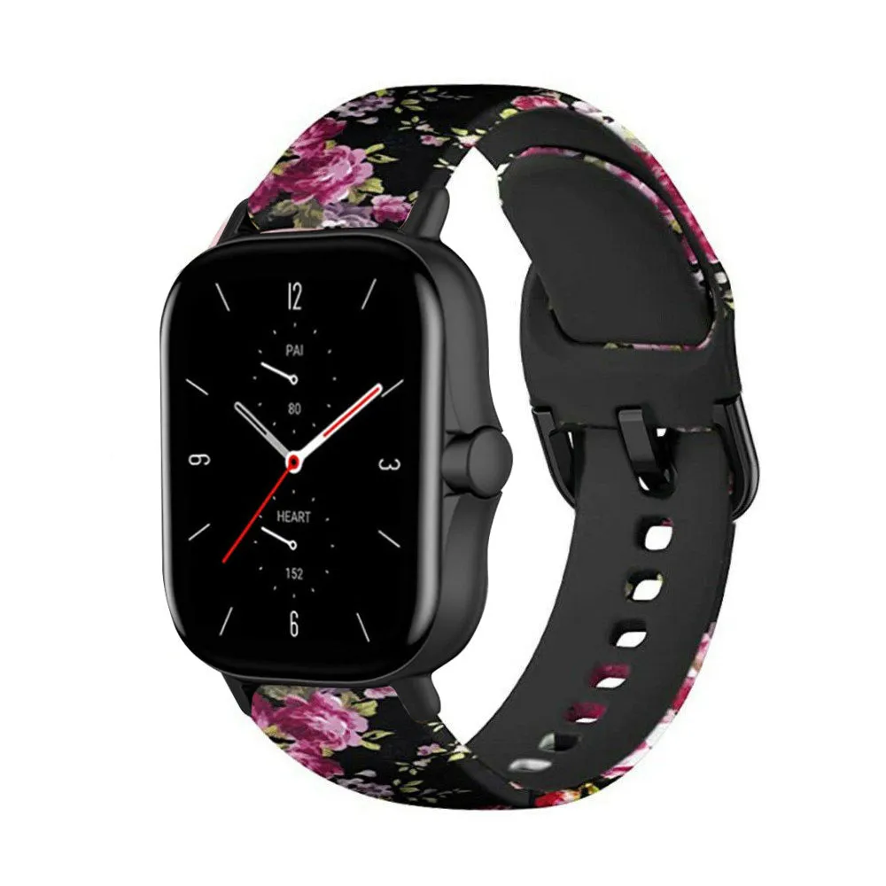 Worth Every Penny Pink Flower Amazfit GTS 2 Strap  Limited Availability!