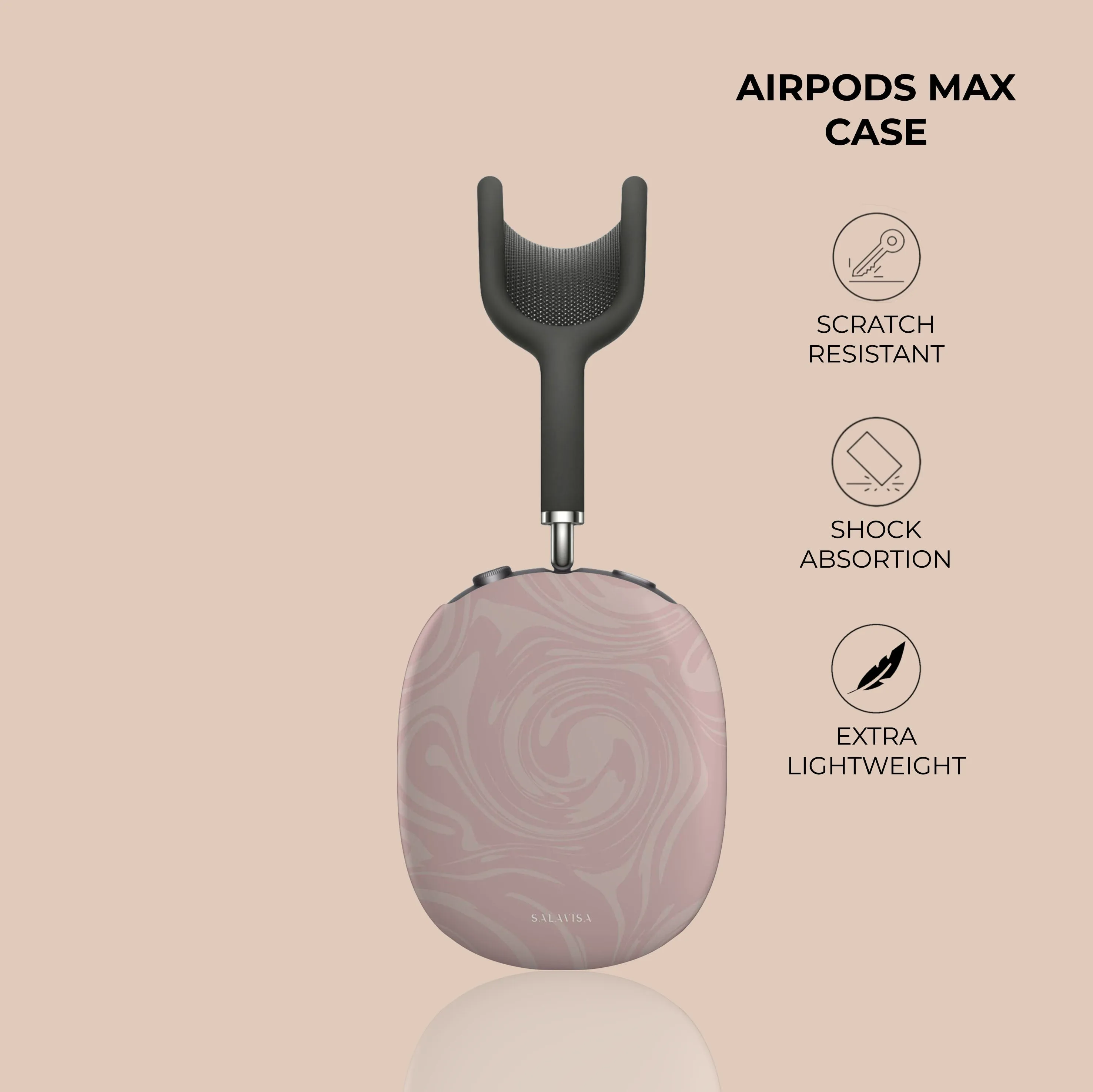 Worth Every Penny Pink Swirl AirPods Max Case  Ends Soon!