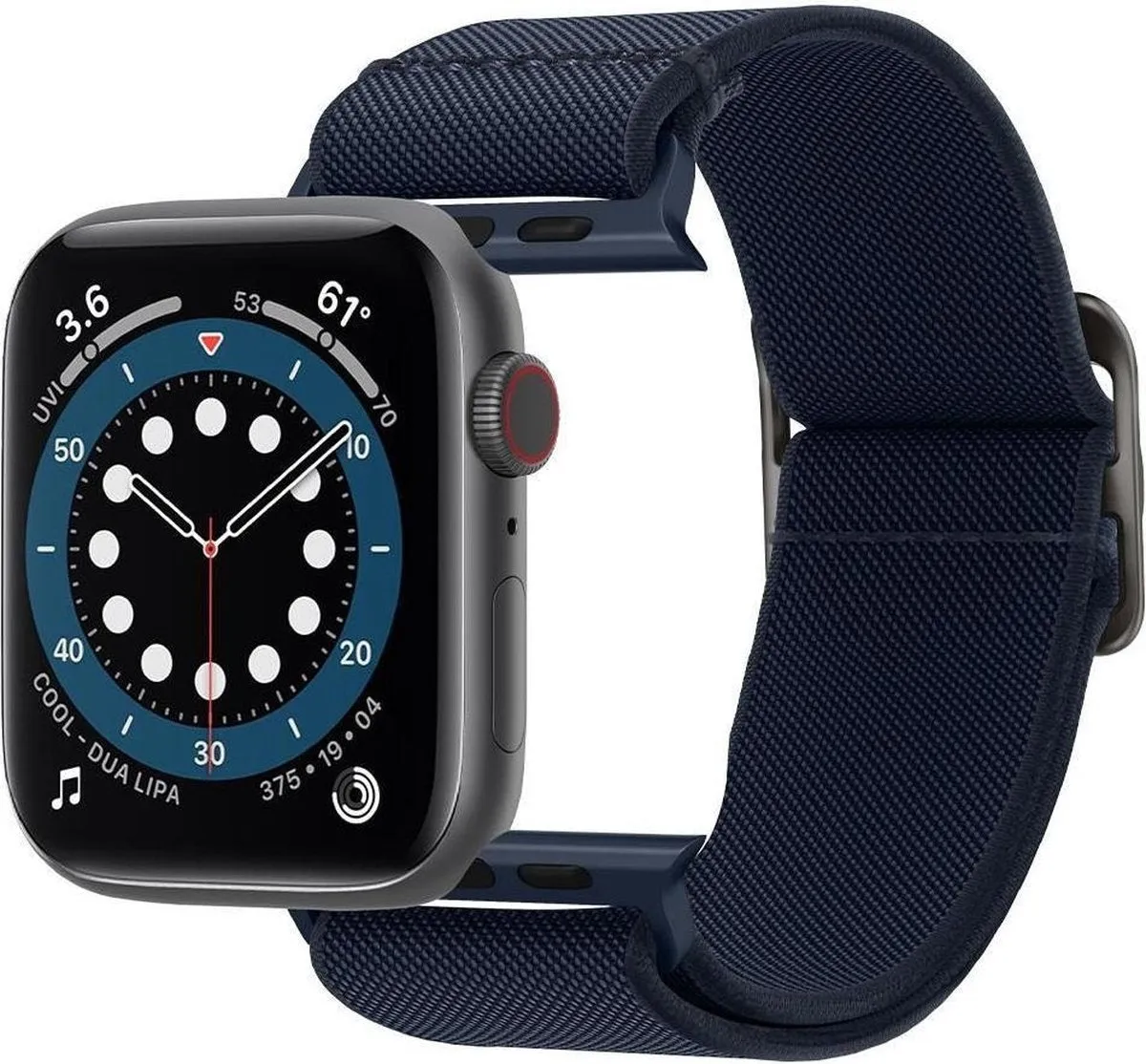 Worth Every Penny Spigen Apple Watch Fit Lite Strap (Dark Blue)  Today Only!