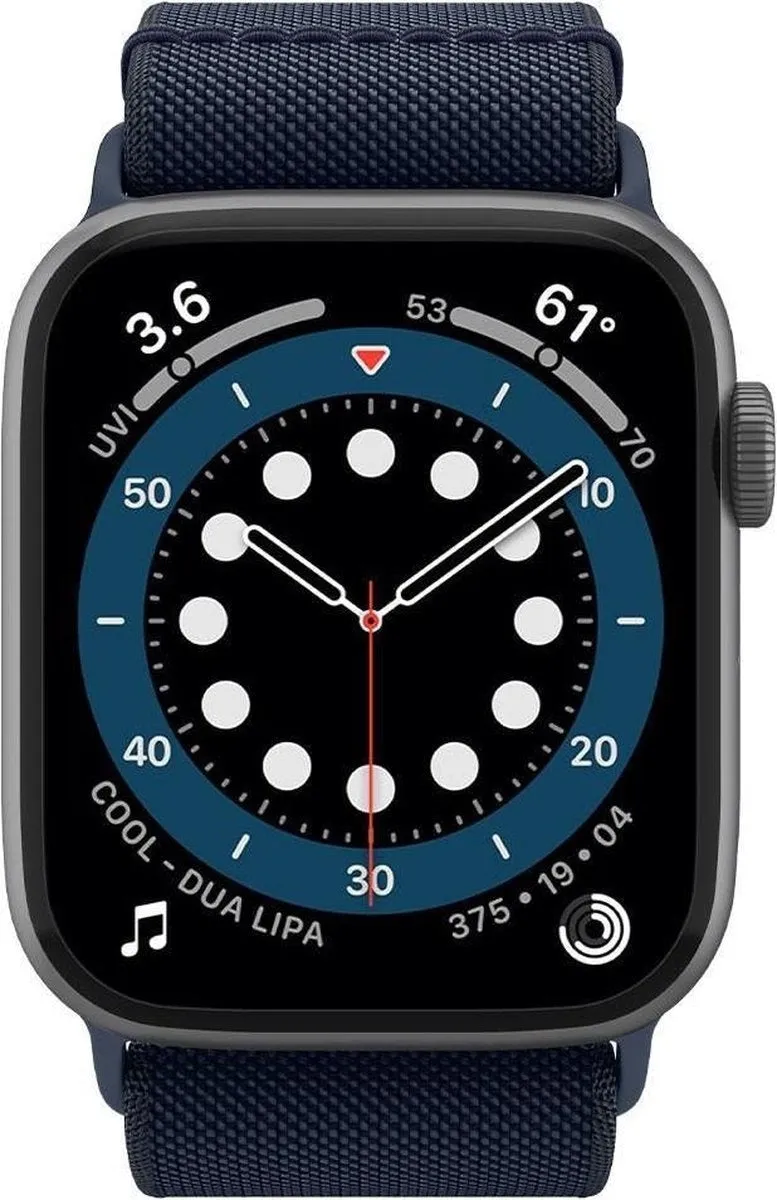 Worth Every Penny Spigen Apple Watch Fit Lite Strap (Dark Blue)  Today Only!