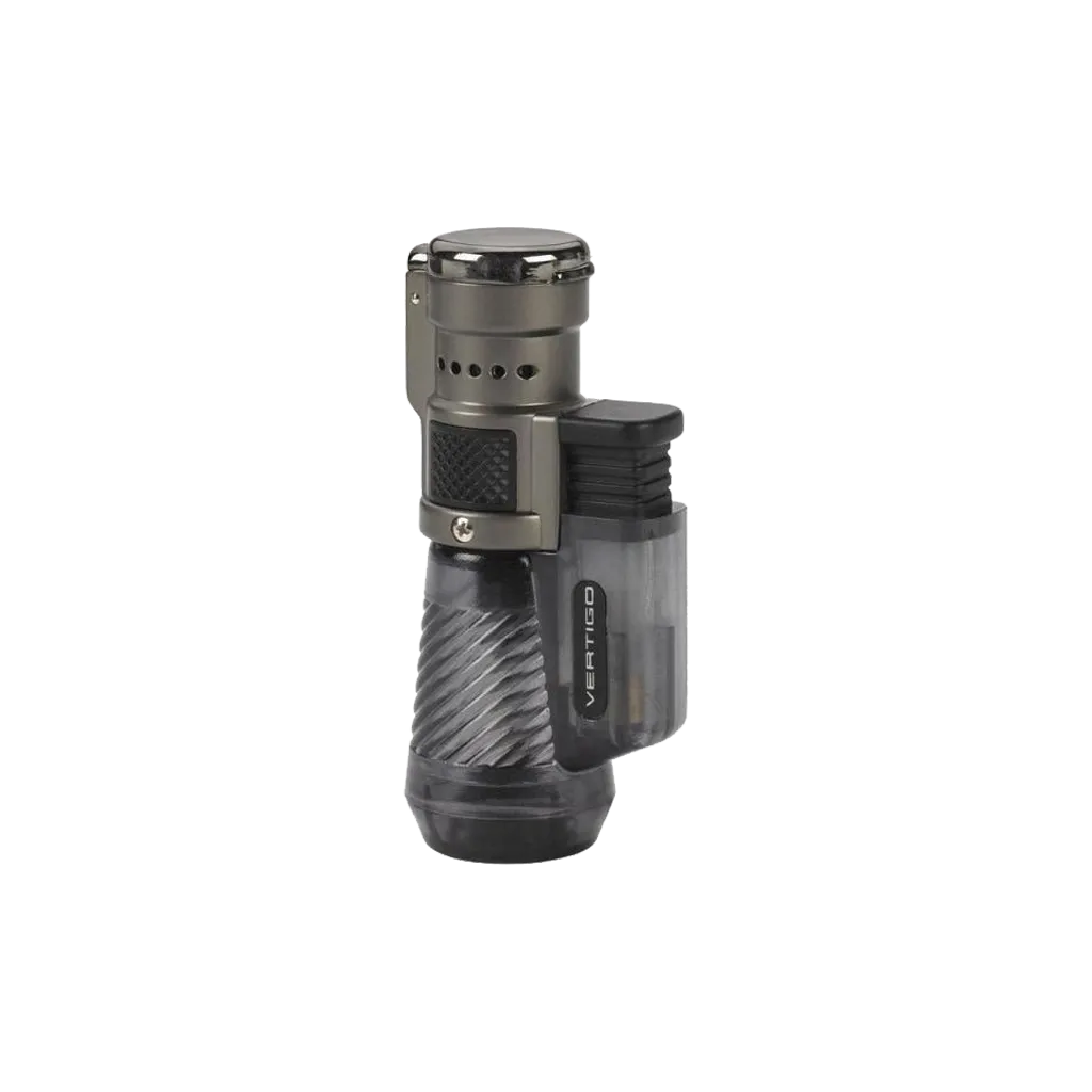 Worth Every Penny Vertigo Cyclone Triple Torch Lighter Charcoal  Almost Gone!