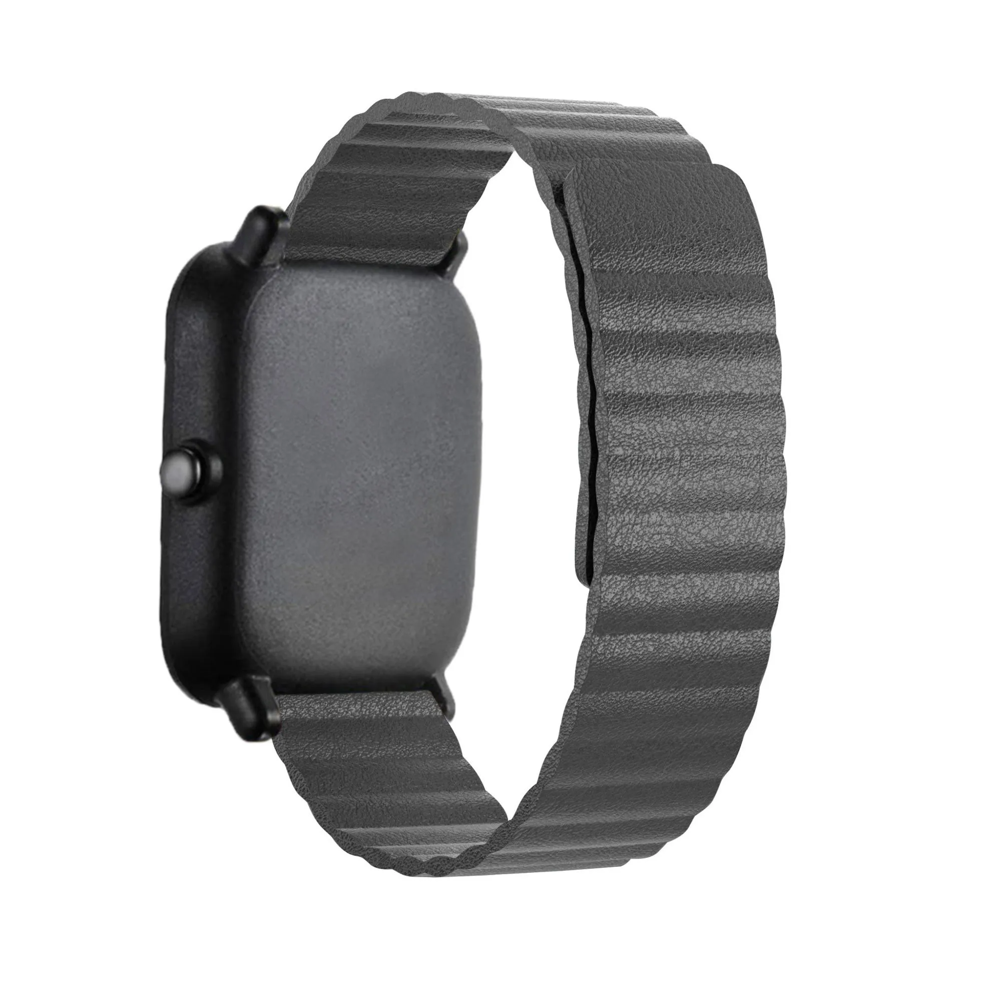 Worth Every Penny Xiaomi Amazfit GTS 2 Leather Loop Strap (Grey)  Last Few Pieces!