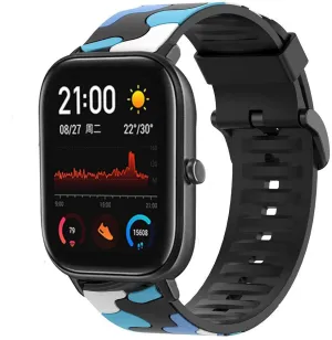 Worth Every Penny Xiaomi Amazfit GTS Camo Strap (Blue)  Limited Stock!