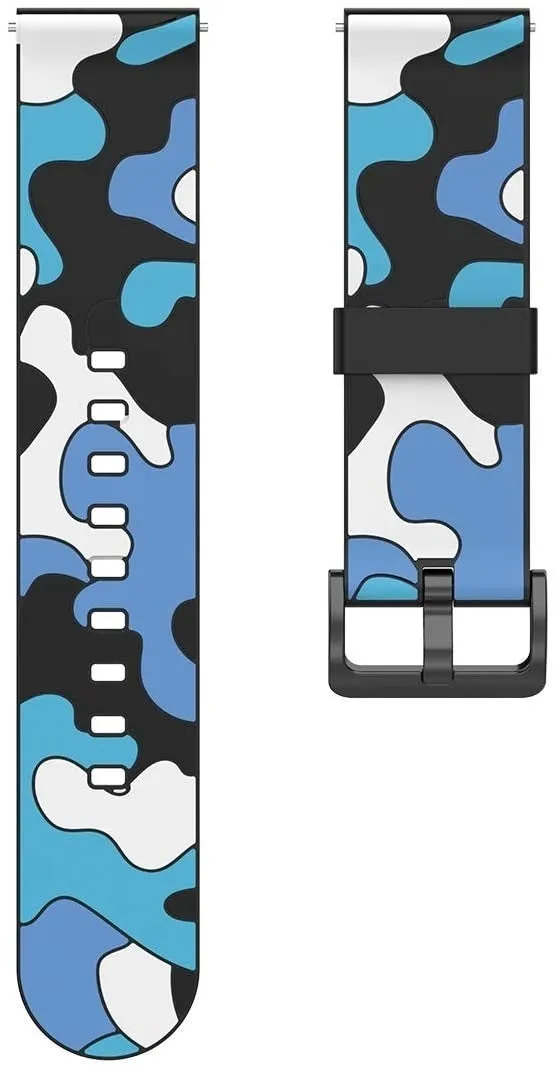 Worth Every Penny Xiaomi Amazfit GTS Camo Strap (Blue)  Limited Stock!