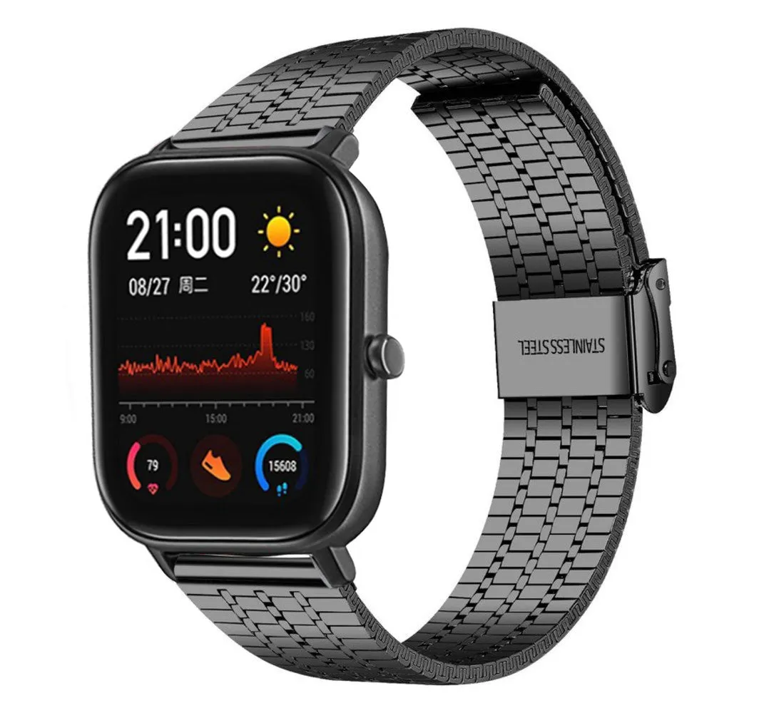 Worth Every Penny Xiaomi Amazfit GTS Fine Steel Strap (Black)  Last Few Pieces!