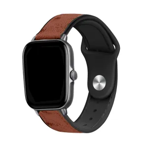 Worth Every Penny Xiaomi Amazfit GTS Hybrid Leather Strap (Brown)  Stylish & Comfortable