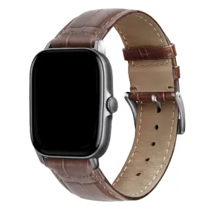 Worth Every Penny Xiaomi Amazfit GTS Leather Strap Crocodile Grain (Brown)  Going Fast!
