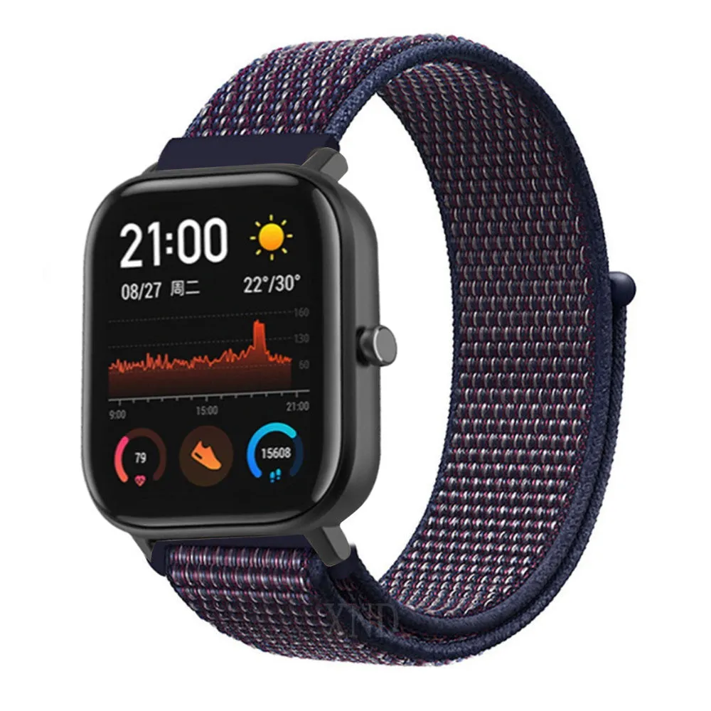 Worth Every Penny Xiaomi Amazfit GTS Nylon Strap (Purple-Blue)  Going Fast!
