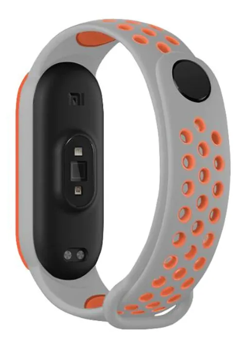 Worth Every Penny Xiaomi Mi Band 6 Sport Strap (Grey/Orange)  Limited Release!